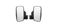 Rear Side View Mirror Side Mirrors 1.75" 2" Roll Bar For Polaris RZR UTV ATV 